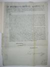 (MEXICO.) Garibay, Pedro de. Printed proclamation concerning Fernando VII''s tenure as King of Spain.
